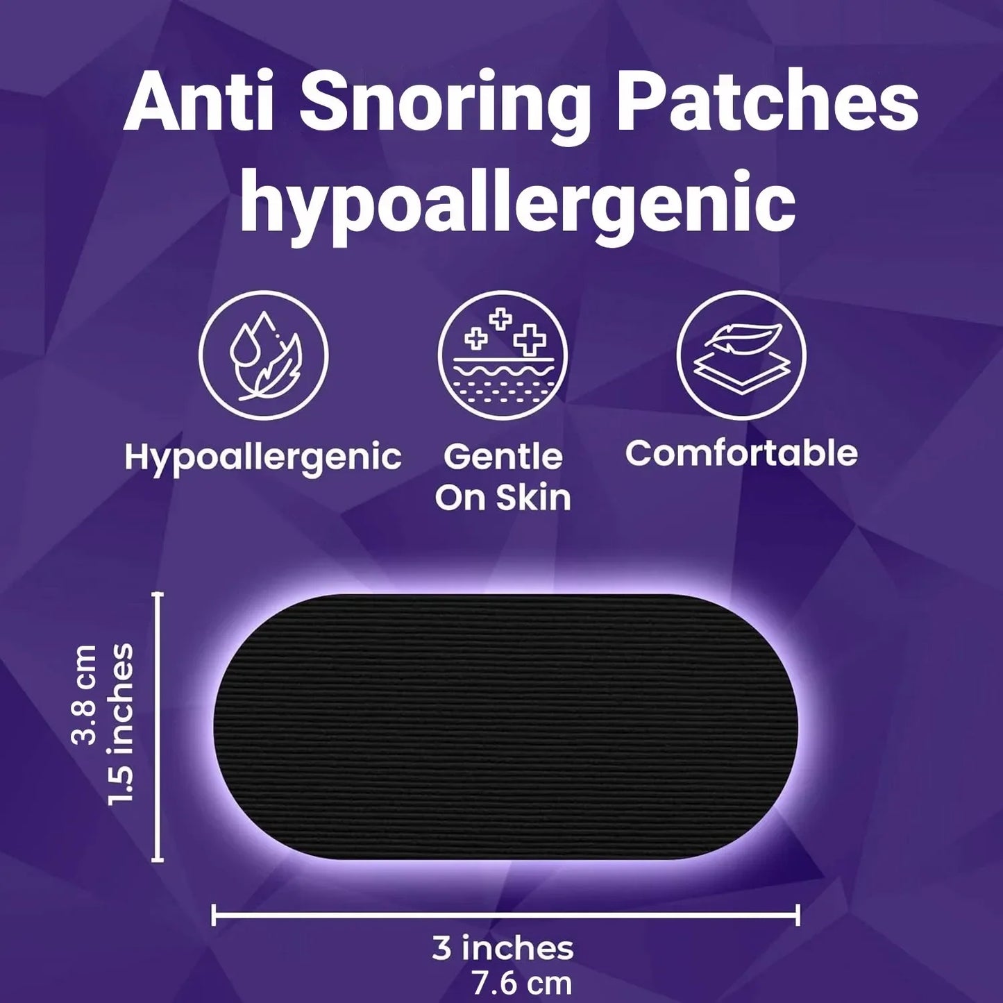 30/60Pcs Mouth Tape Anti Snoring 